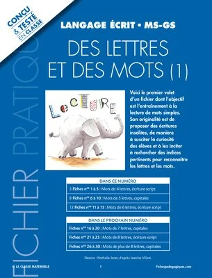 Des lettres et des mots