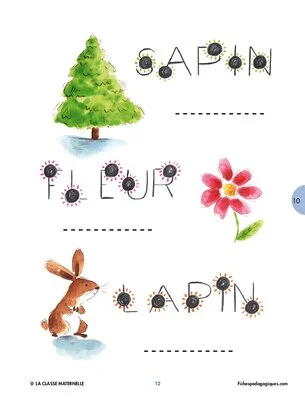 Des lettres et des mots