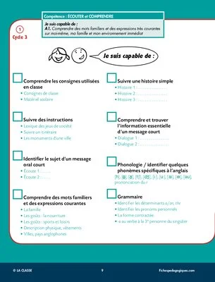 Livret de réussite anglais cycles 2 et 3