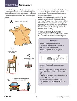 Grandeurs et mesures (1) cycle 2