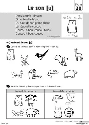 Entraînement à la lecture 3/4