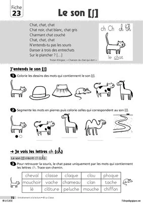 Entraînement à la lecture 3/4