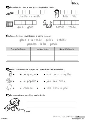 Entraînement à la lecture 4/4