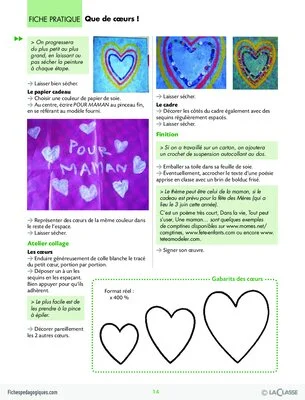 Activités autour de la Fête des mères