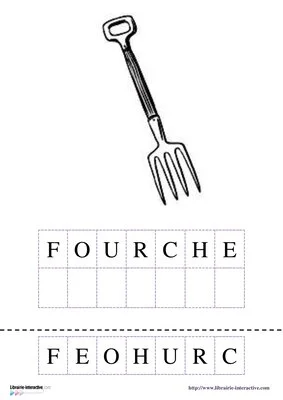 Vocabulaire du jardinier
