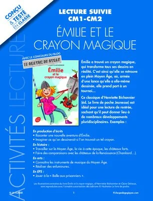 Émilie et le crayon magique