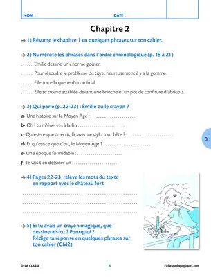 Émilie et le crayon magique