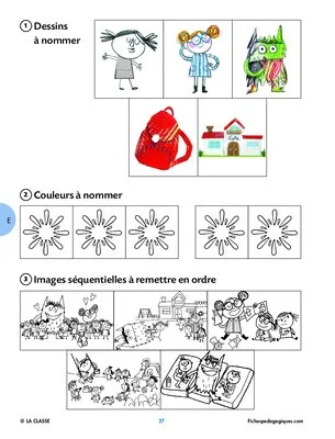 Le monstre des couleurs va à l'école
