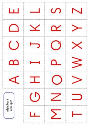 Apprendre l’alphabet en jouant