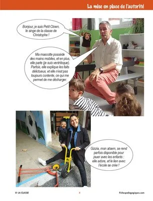 Bienvenue dans ma classe : la mise en place d'une autorité