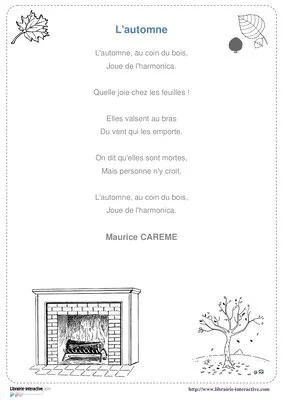 20 poésies d'automne