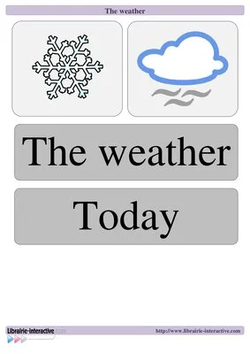 La météo en anglais
