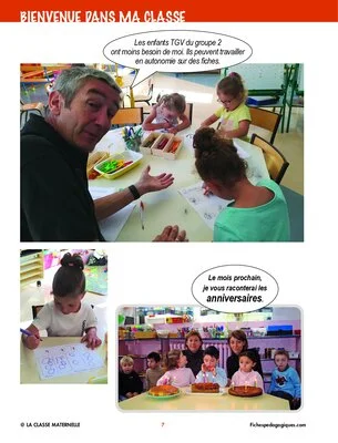 Bienvenue dans ma classe : découvrir les nombres