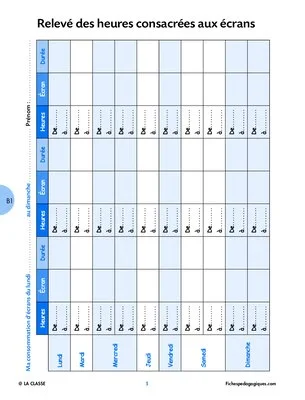 Pour une utilisation raisonnée des écrans