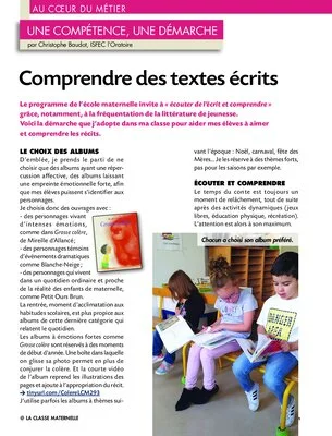 Comprendre des textes écrits