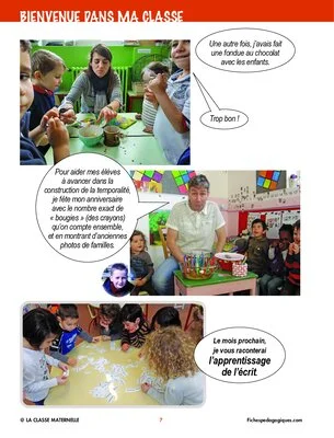 Bienvenue dans ma classe : les anniversaires