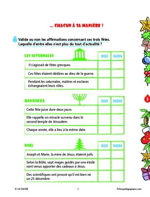 Mon livret spécial Noël