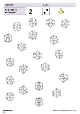 Activités mathématiques de l’hiver