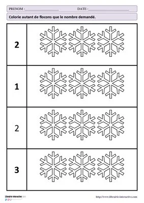 Activités mathématiques de l’hiver