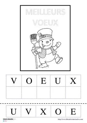 Vocabulaire de la bonne année