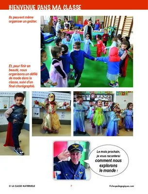 Bienvenue dans ma classe : le carnaval