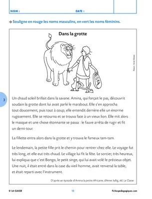 Masculin ou féminim