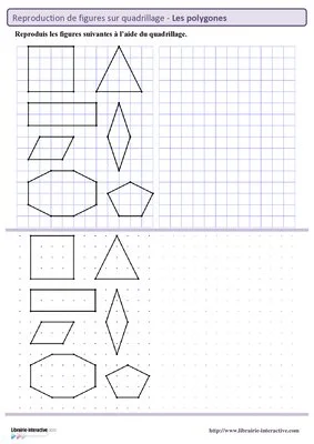 Polygones sur quadrillage