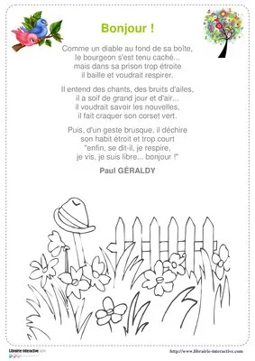 12 poésies pour le printemps