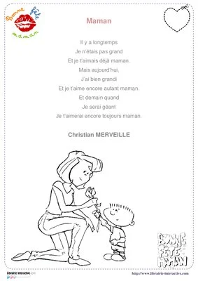 23 poésies pour la fête des mères