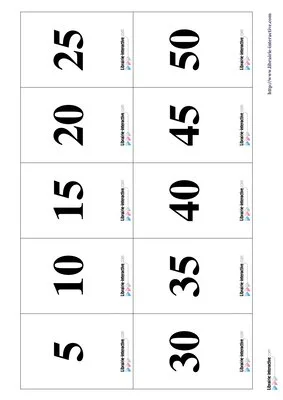 Memory tables de multiplication 4 à 6