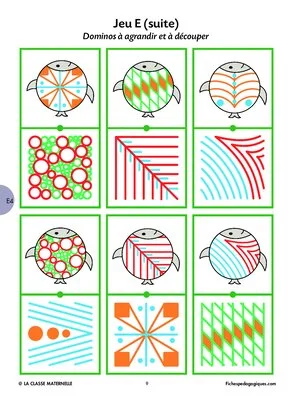 Dominos formes et couleurs (2/2)