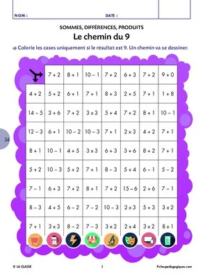 Chemin des nombres (2/2)