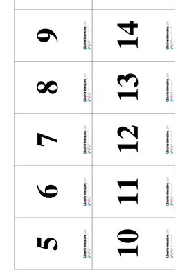 Loto tables d'addition 1 à 10