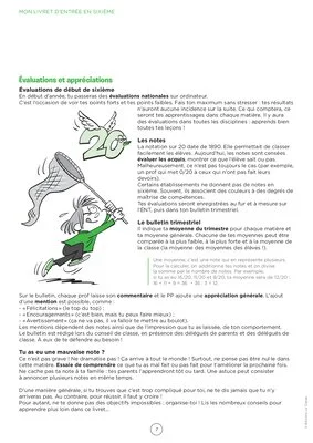 Mon livret d'entrée en 6ème