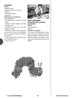 La chenille qui fait des trous
