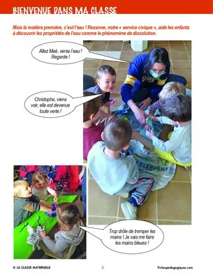 Bienvenue dans ma classe : l'exploration de la matière