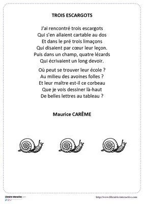 14 poésies sur le thème de l'école