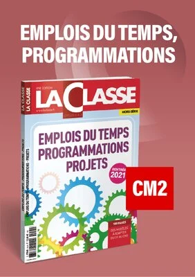 Emplois du temps et programmations CM2 2021