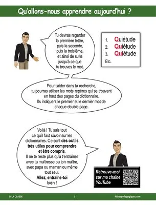 Utiliser un dictionnaire