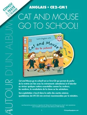 « Cat and Mouse go to school! »
