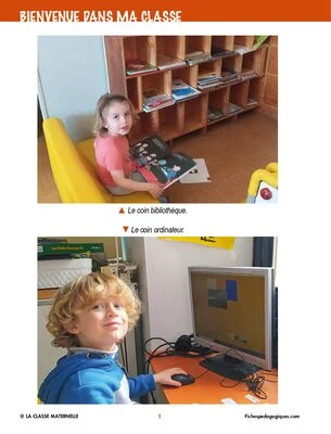 Bienvenue dans ma classe : l'aménagement de la classe