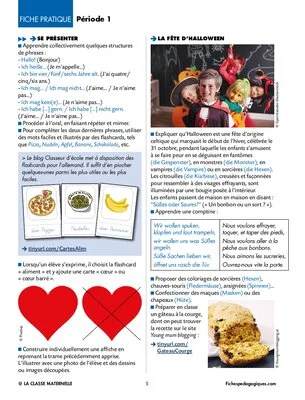 Programmation en allemand - Période 1
