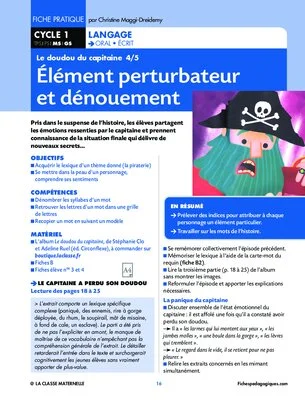 Le doudou du capitaine