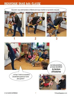 Bienvenue dans ma classe : l'initiation au judo