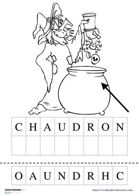 Vocabulaire de la sorcière