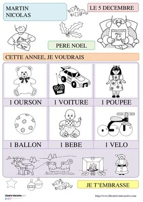 Lettre au Père Noël