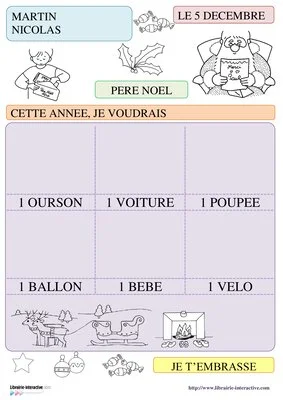 Lettre au Père Noël