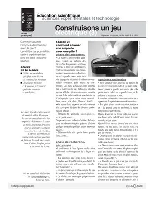 Construisons un jeu électrique (3)