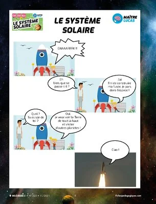 Le système solaire (BD)