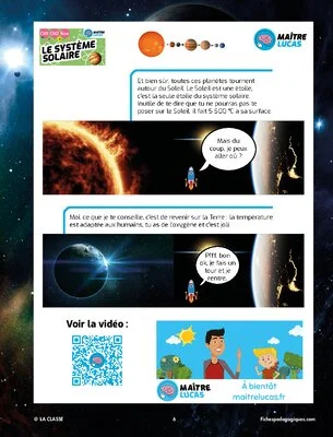 Le système solaire (BD)